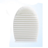 CLAVUZ Makeup Brush Cleaning Washing Tools Board Cosmetics Makeup Brushes Scrubber Board Washing Cosmetic Brush Cleaner Tool