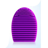 CLAVUZ Makeup Brush Cleaning Washing Tools Board Cosmetics Makeup Brushes Scrubber Board Washing Cosmetic Brush Cleaner Tool