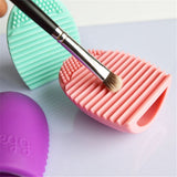 CLAVUZ Makeup Brush Cleaning Washing Tools Board Cosmetics Makeup Brushes Scrubber Board Washing Cosmetic Brush Cleaner Tool