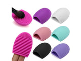 CLAVUZ Makeup Brush Cleaning Washing Tools Board Cosmetics Makeup Brushes Scrubber Board Washing Cosmetic Brush Cleaner Tool