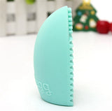 CLAVUZ Makeup Brush Cleaning Washing Tools Board Cosmetics Makeup Brushes Scrubber Board Washing Cosmetic Brush Cleaner Tool